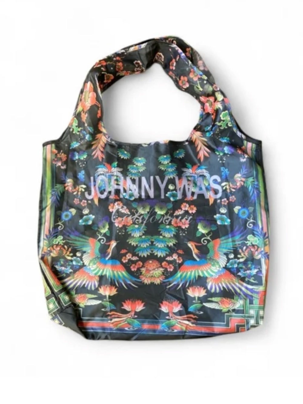 NEW JOHNNY WAS REUSABLE FOLDABLE TOTE BAG ✨